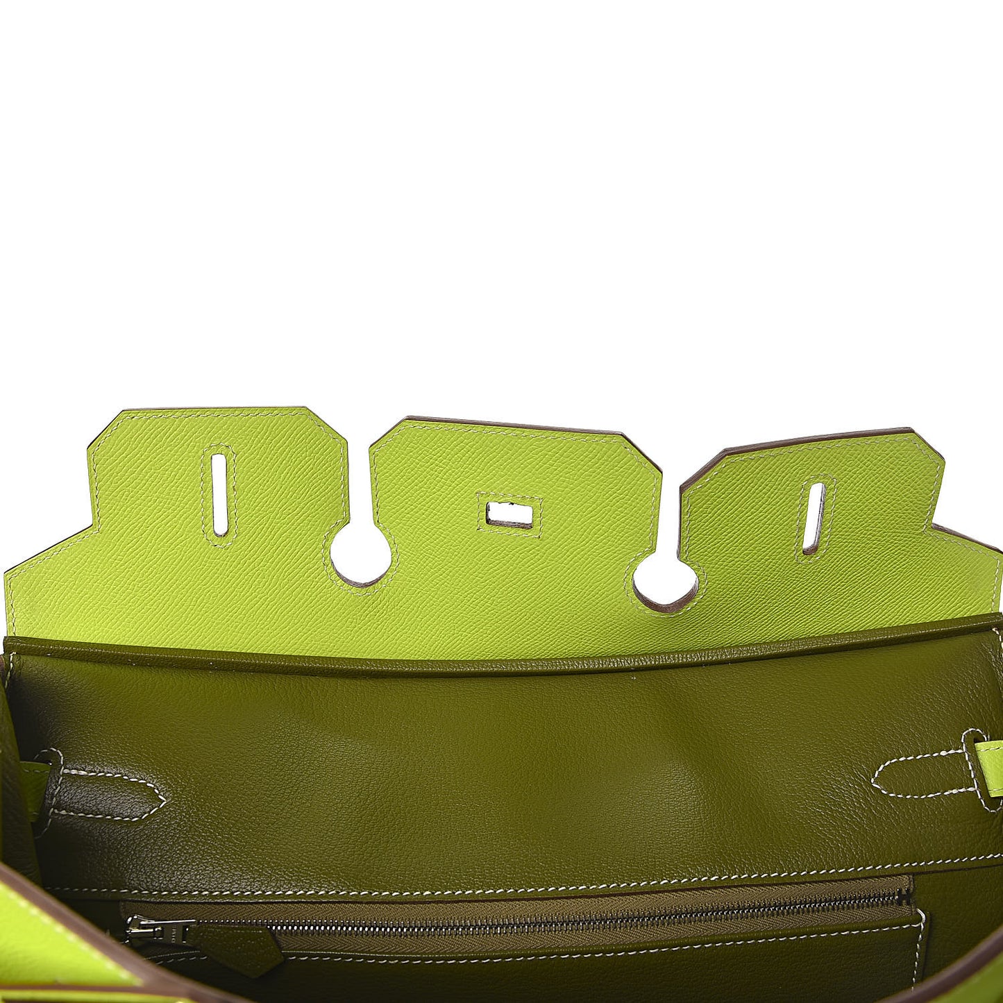 Epsom Candy Birkin 35 Kiwi Lichen