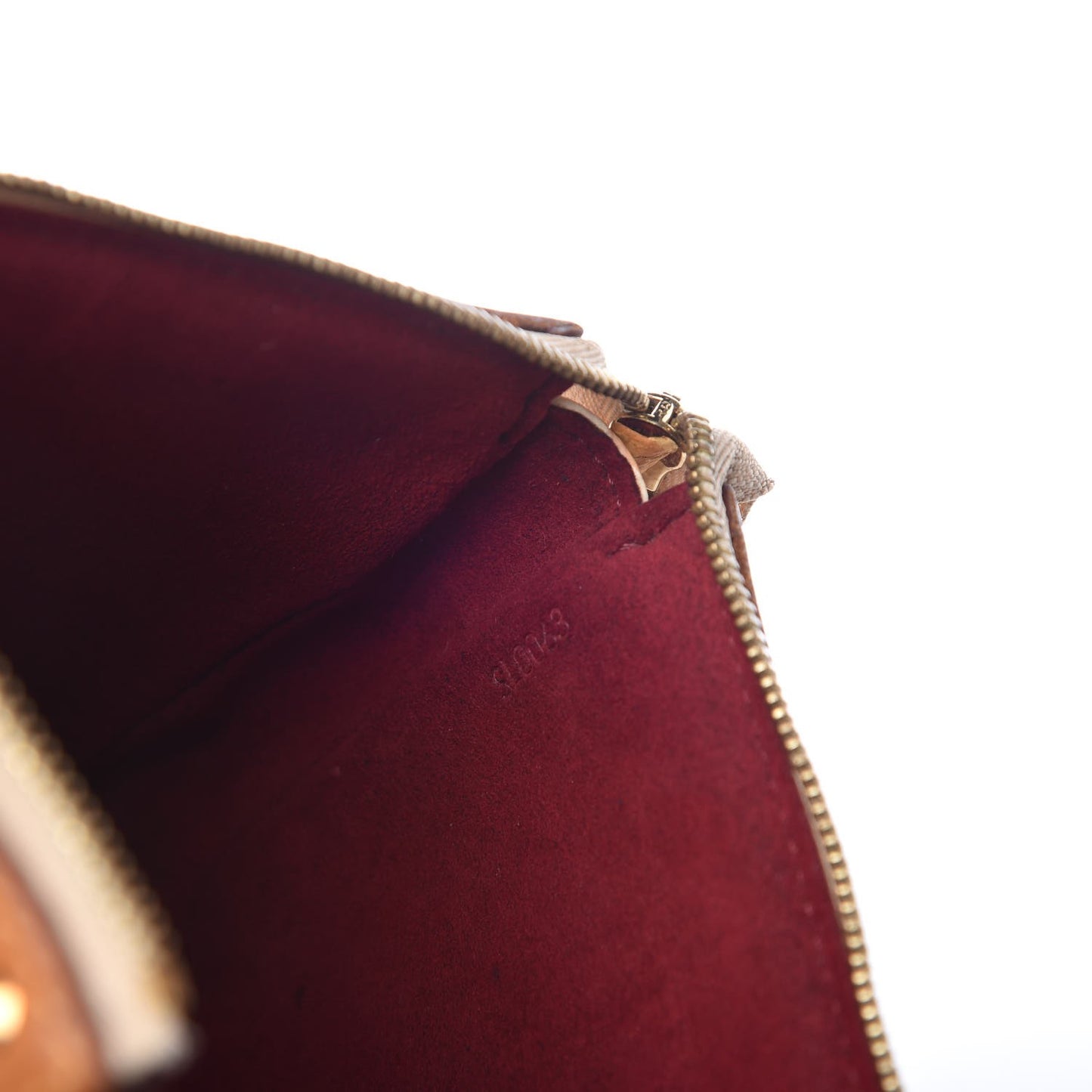 Monogram Multicolor Pochette Accessories White