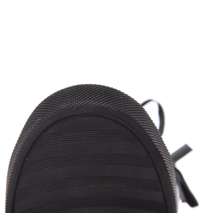 Chanel Calfskin Pearl High Top CC Sneakers 36 Black 13 of 16