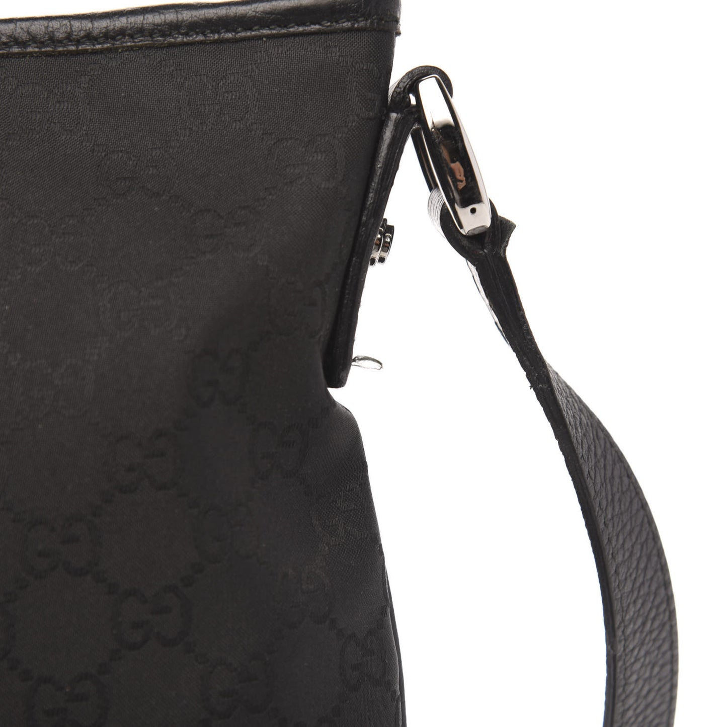 Monogram Abbey Messenger Bag Black