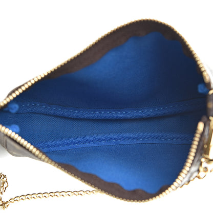 Louis Vuitton Monogram 2019 Christmas Animation Mini Venice Pochette Accessories Blue 5 of 8