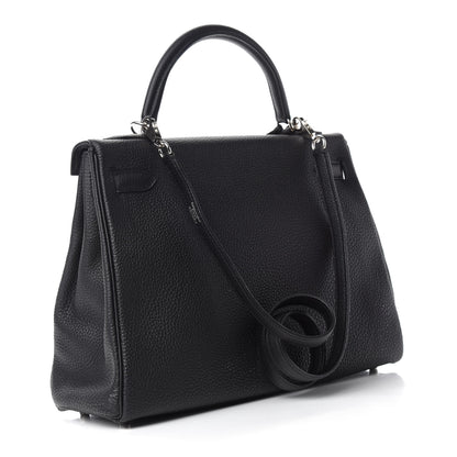 Hermes Togo Kelly Retourne 32 Black 3 of 23