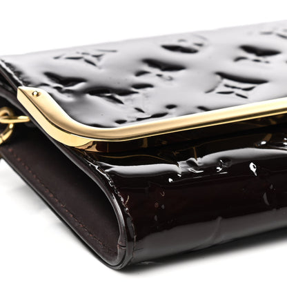 Louis Vuitton Vernis Rossmore MM Amarante 7 of 10