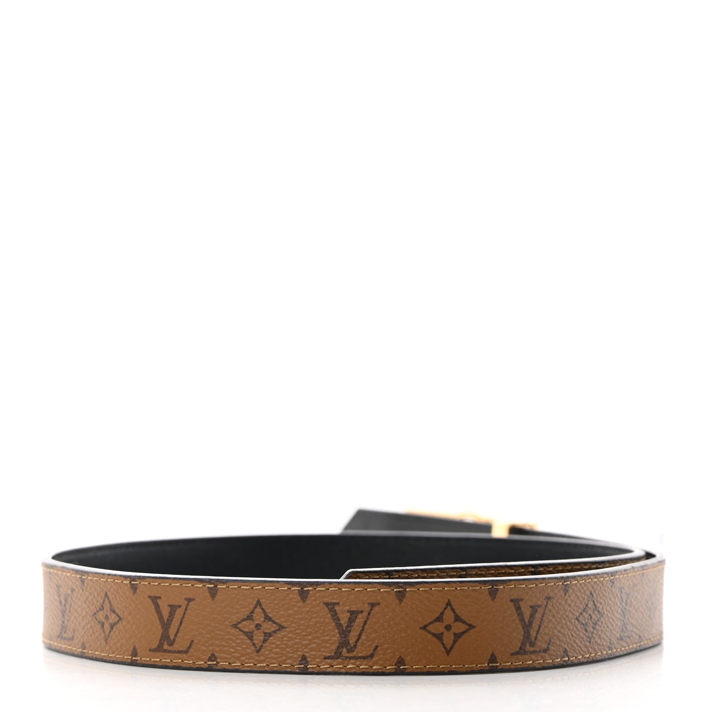 Monogram 25mm Dauphine Reversible Belt 80 32 Tan