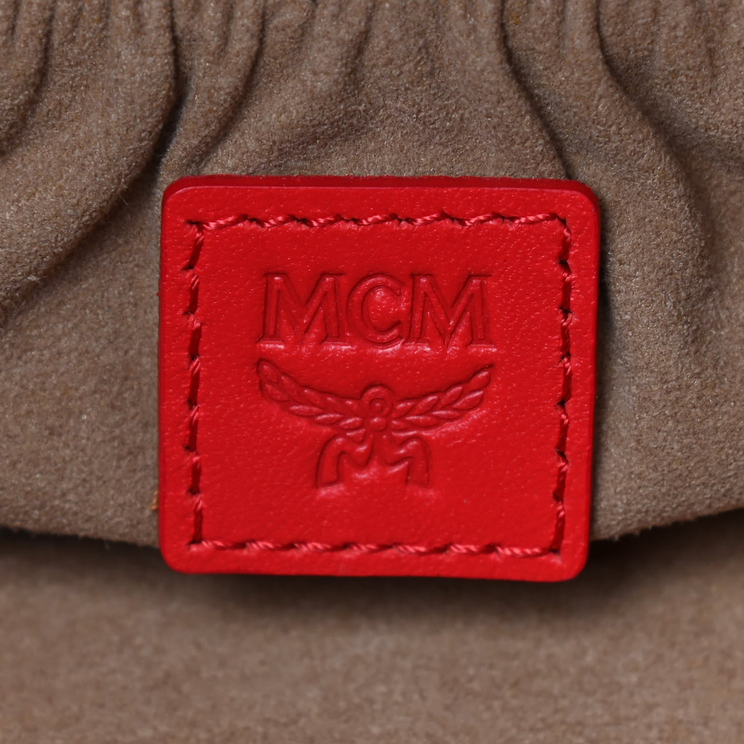 MCM Visetos Rockstar Vanity Case Cognac 6 of 8