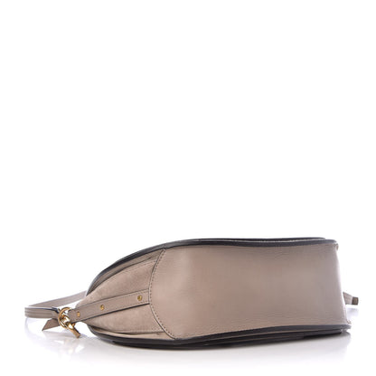 Chloe Calfskin Suede Medium Pixie Bag Motty Grey 6 of 14