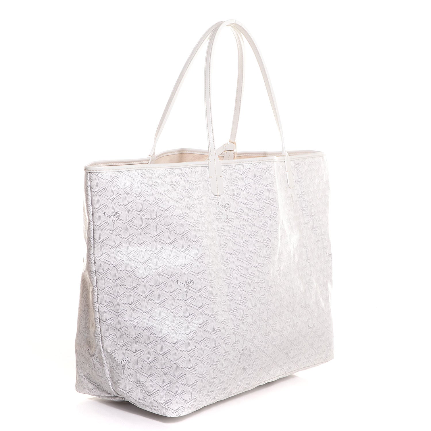 Goyard Goyardine Saint Louis GM White 3 of 10