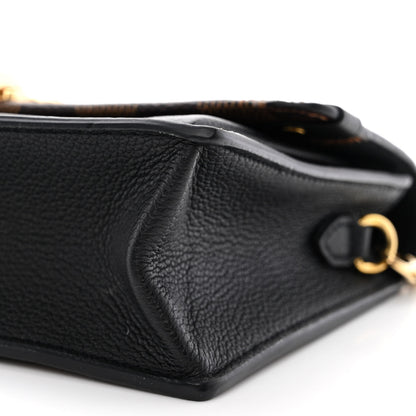 Louis Vuitton Damier Ebene Vavin Chain Wallet Black 10 of 10