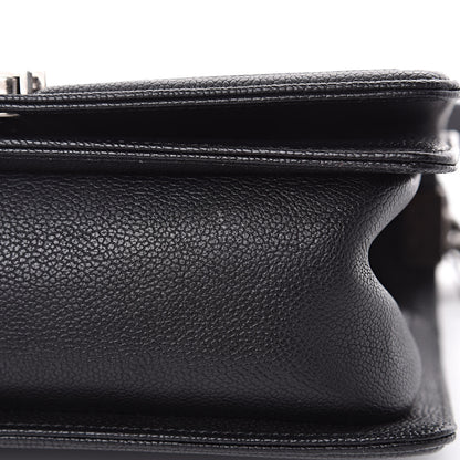 Chanel Caviar Quilted Medium Boy Flap Black 10 of 12
