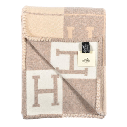 Hermes Wool Cashmere Avalon III Blanket Coco Camomille 2 of 3