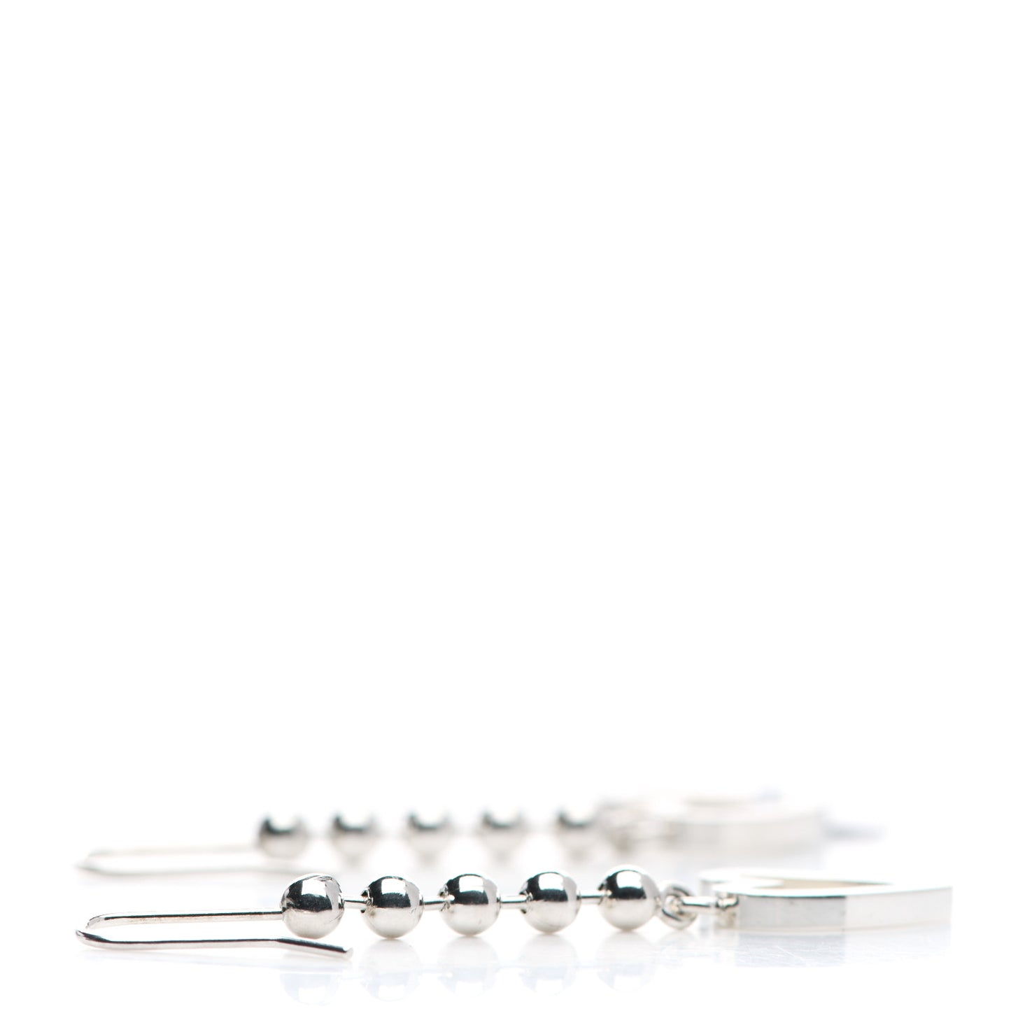 Sterling Silver Heart Drop Earrings