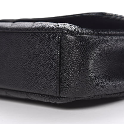 Chanel Caviar Quilted Medium CC Filigree Flap Black 13 of 13