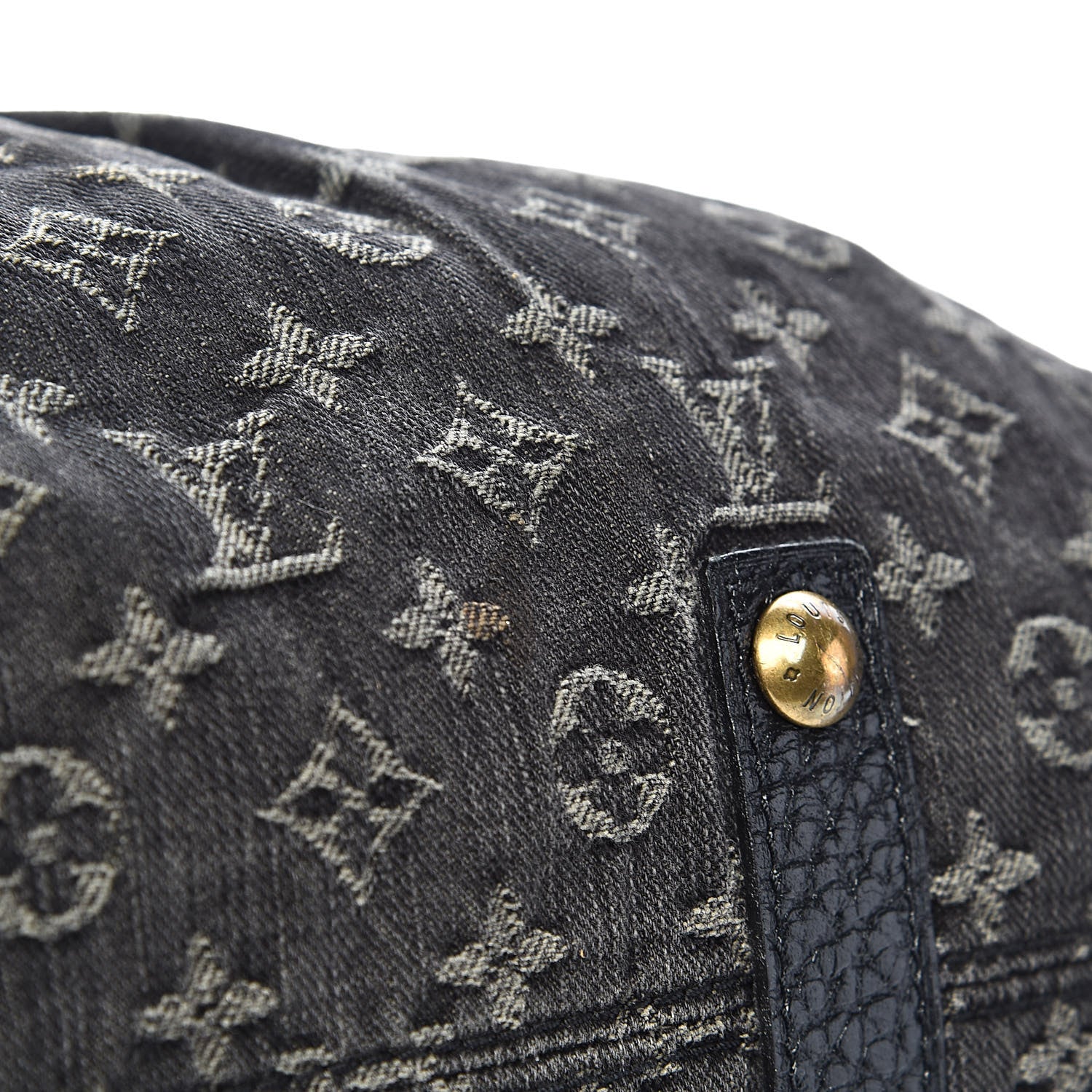 Louis Vuitton Denim Neo Cabby MM Black 8 of 11