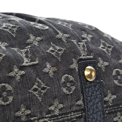 Louis Vuitton Denim Neo Cabby MM Black 8 of 11