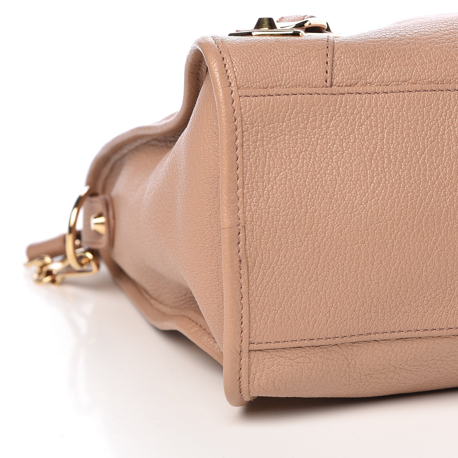 Balenciaga Chevre Gold Metallic Edge Hardware City Rose Des Sables 10 of 11