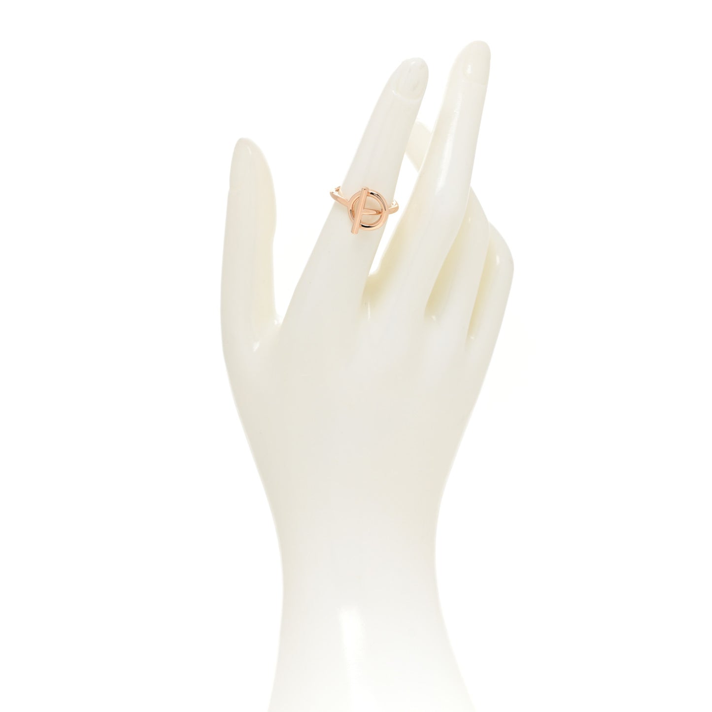 18K Rose Gold PM Echappee Ring 52 6