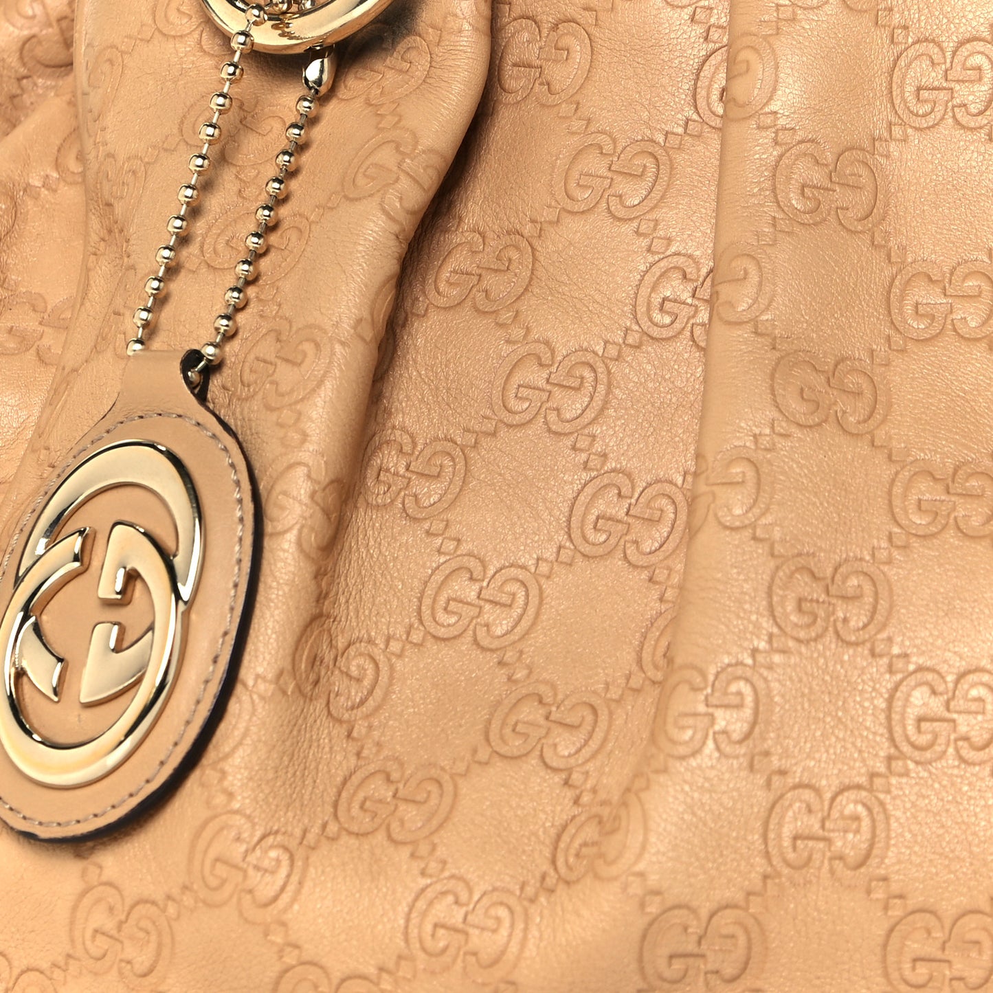 Guccissima Medium Sukey Tote Beige