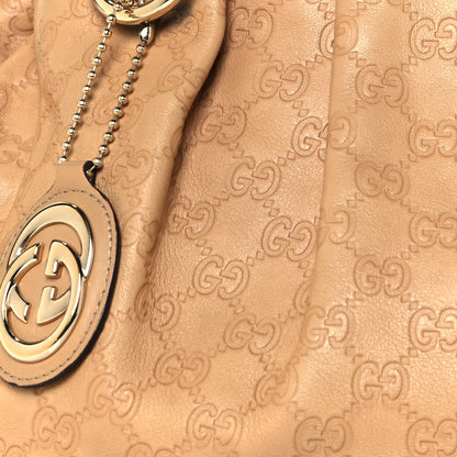 Gucci Guccissima Medium Sukey Tote Beige 9 of 20