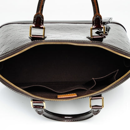 Louis Vuitton Vernis Alma PM Amarante 5 of 7