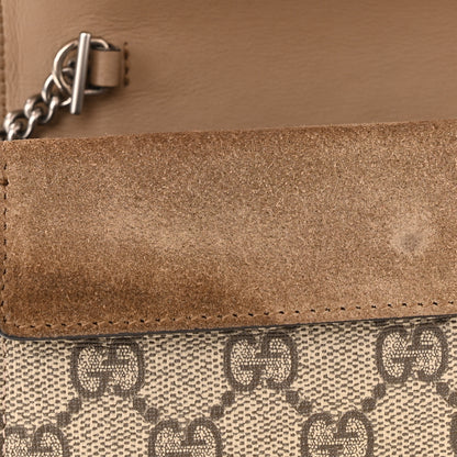 Gucci GG Supreme Monogram Super Mini Dionysus Shoulder Bag Taupe 10 of 10