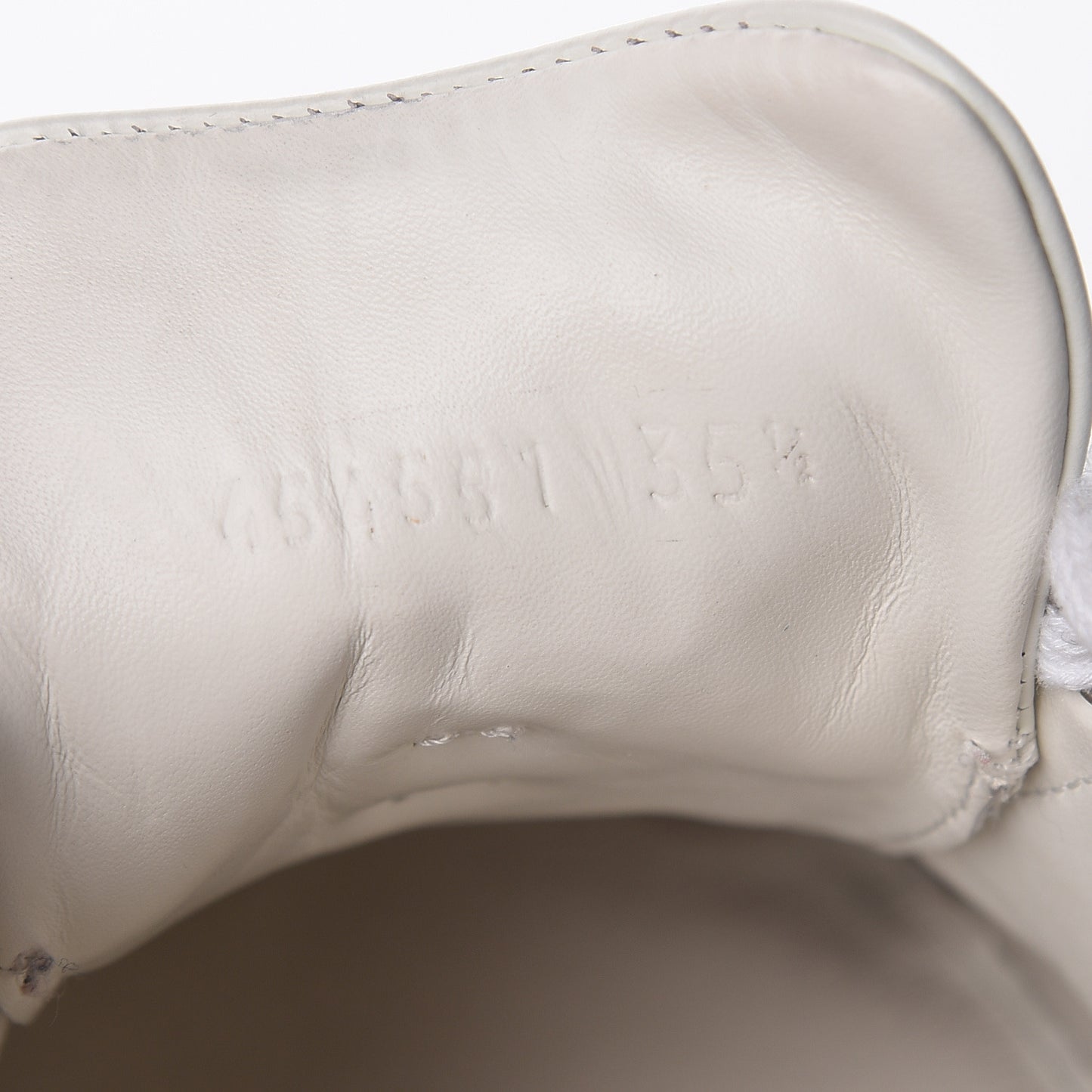 Calfskin Web Studded Womens Arrow Ace Sneakers 35.5 White