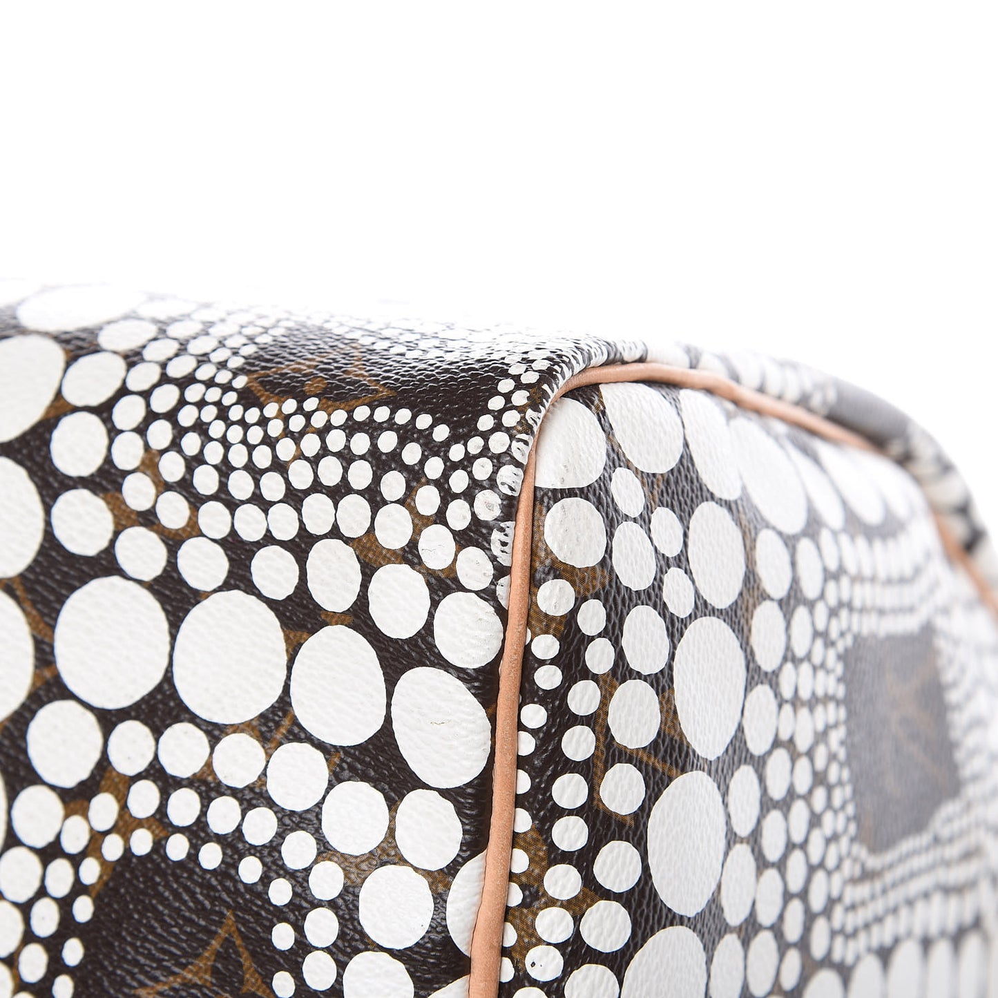 Monogram Kusama Town Speedy 30 White
