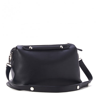 Fendi Vitello Dolce Marmol Large By The Way Boston Bag Black 3 of 10