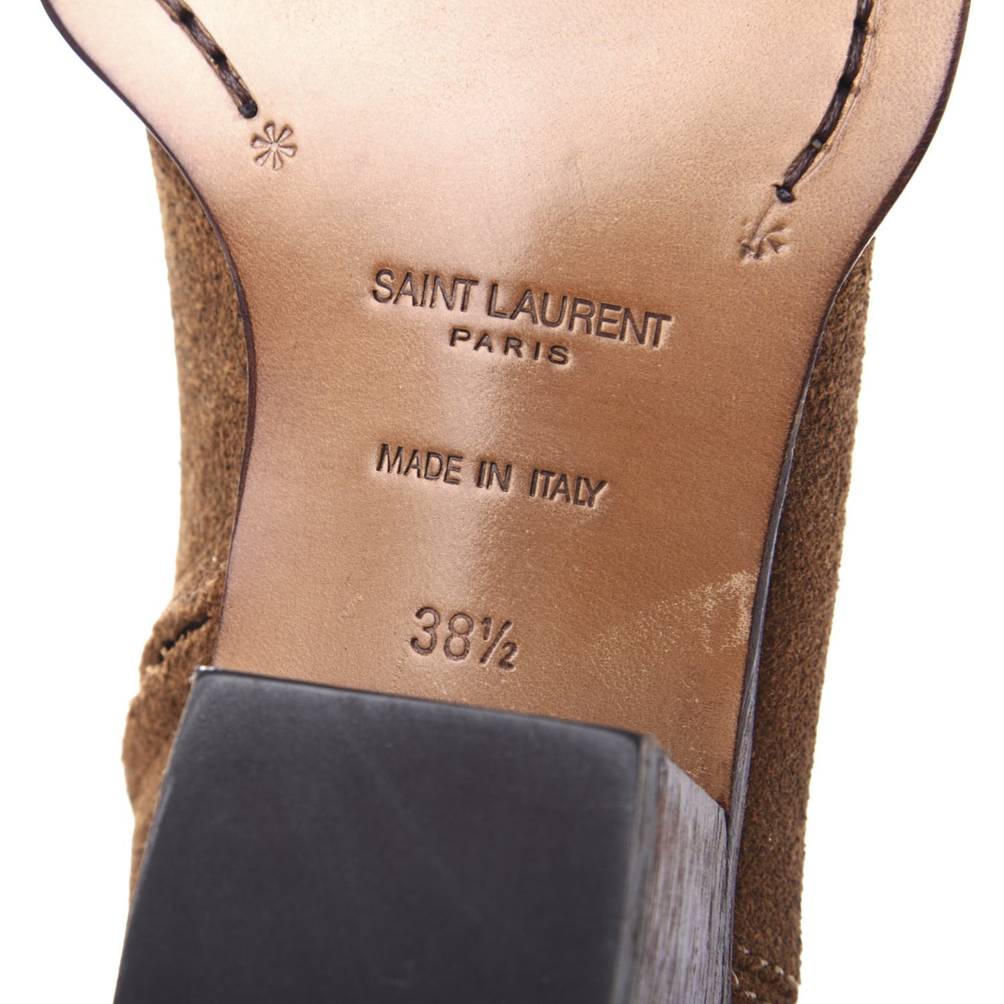 Suede Lukas Ankle Boots 38.5 Nut