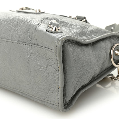 Balenciaga Agneau Classic Silver Hardware S City Gris Haussmannien 11 of 11