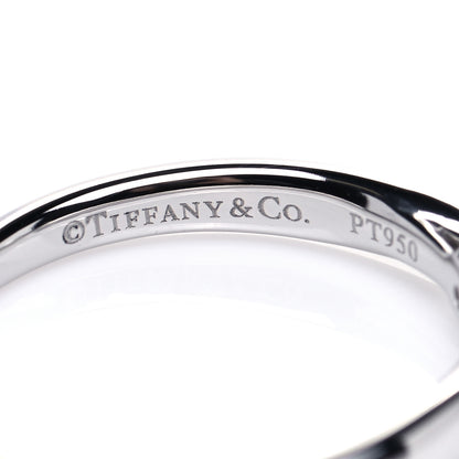 Tiffany Platinum Diamond .25ct Harmony Solitaire Engagement Ring 52 6 6 of 7
