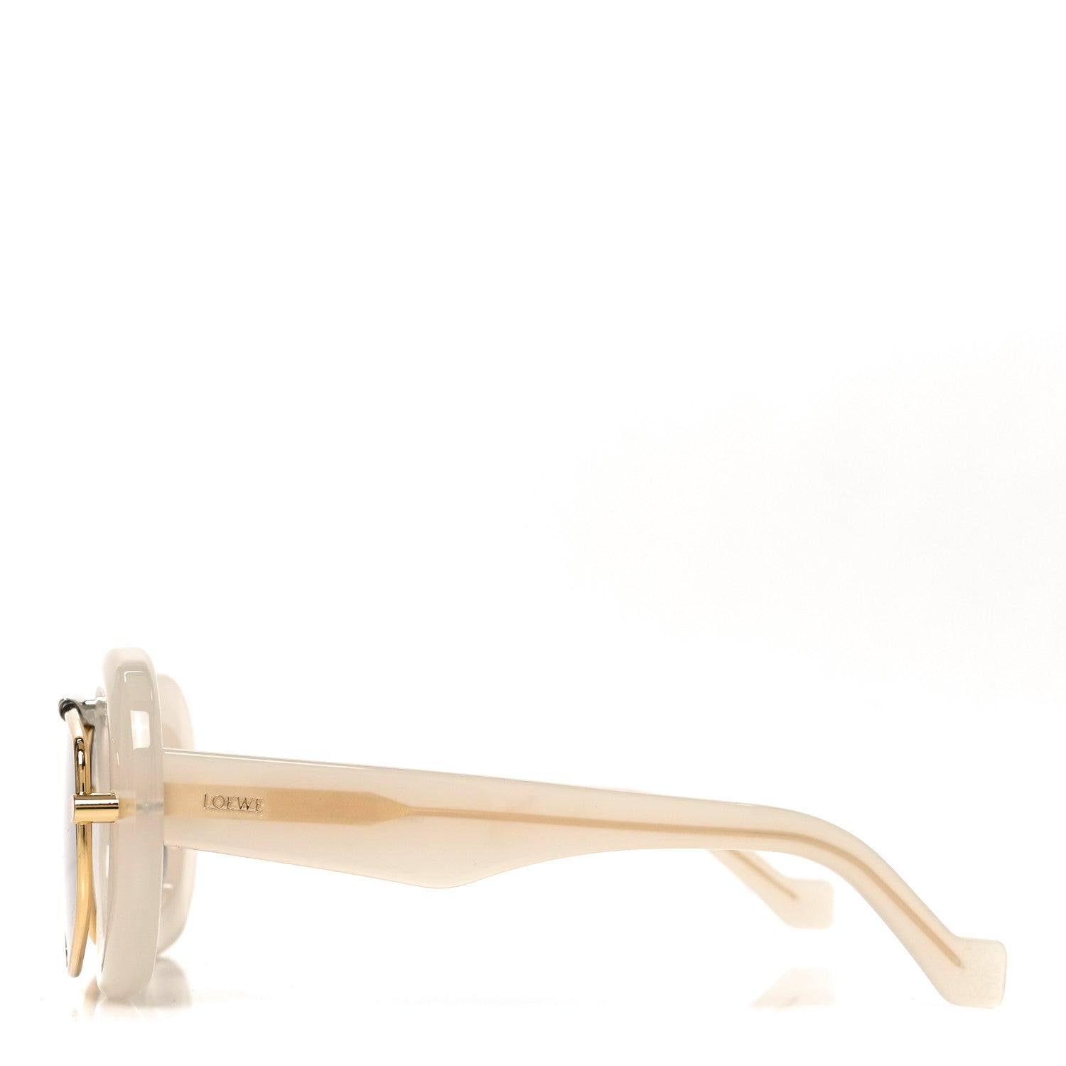 Loewe Acetate Wing Double Frame Sunglasses LW40120I Ivory 3 of 7