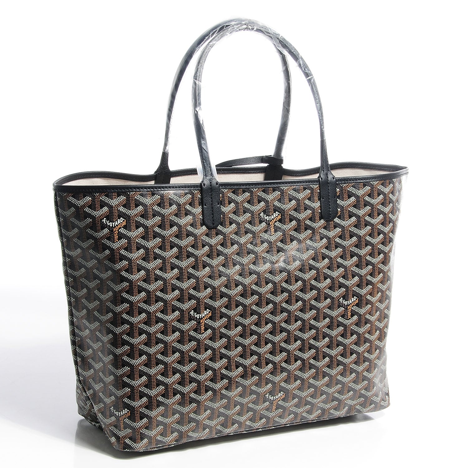 Goyard Goyardine Saint Louis PM Black 3 of 8