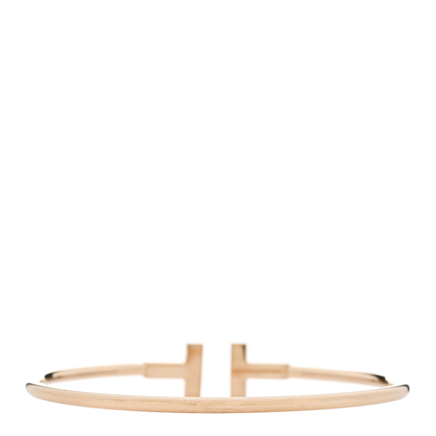 18K Yellow Gold T Wire Bracelet