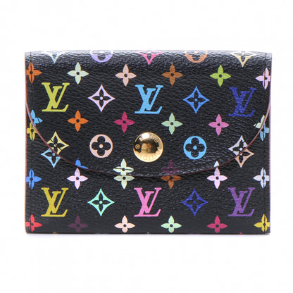 Louis Vuitton Monogram Multicolor Business Card Holder Black 1 of 7