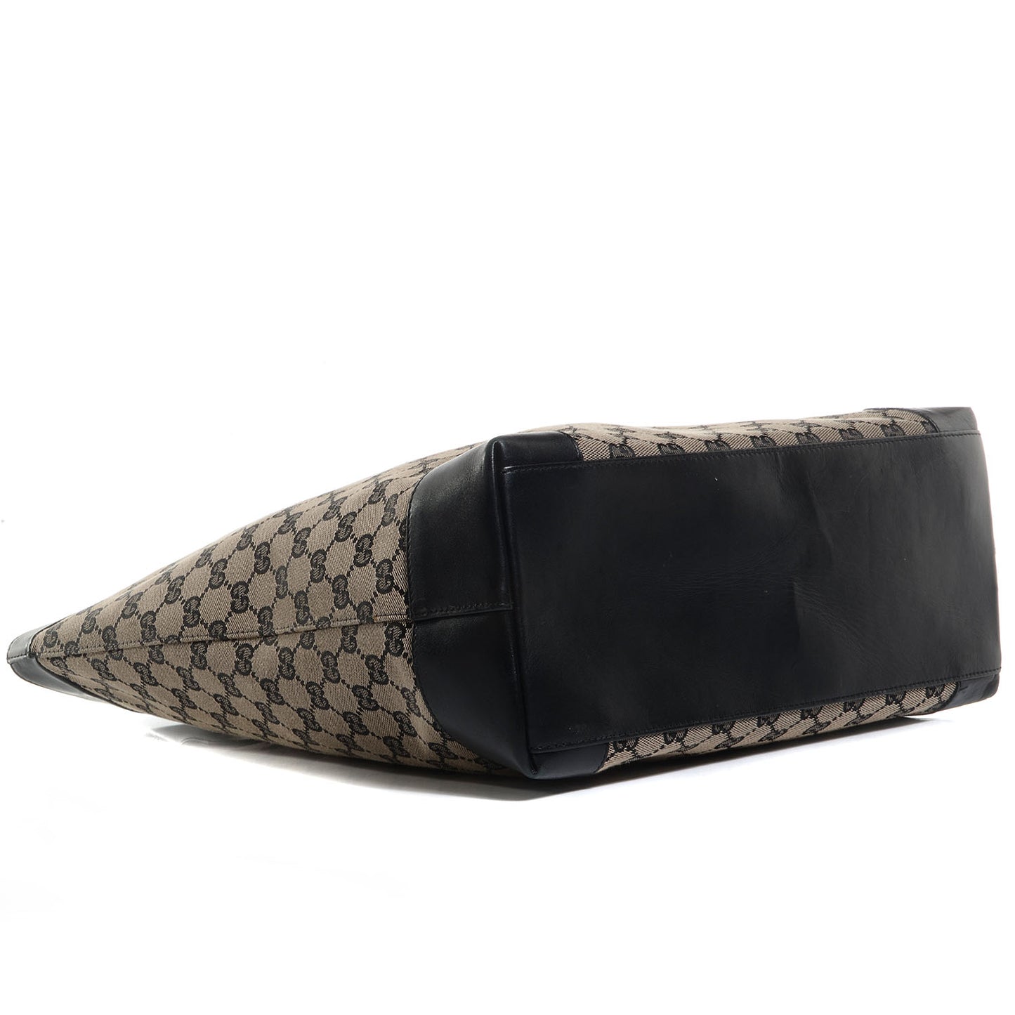 Monogram Canvas Tote Black