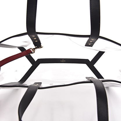 Valentino Garavani Plexy VLTN Shopping Bag Transparent 5 of 9