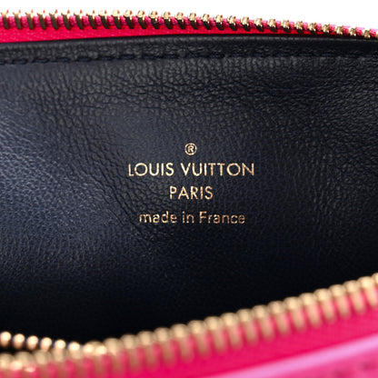 Louis Vuitton Lambskin Embossed Monogram Coussin PM Rose Miami 7 of 10