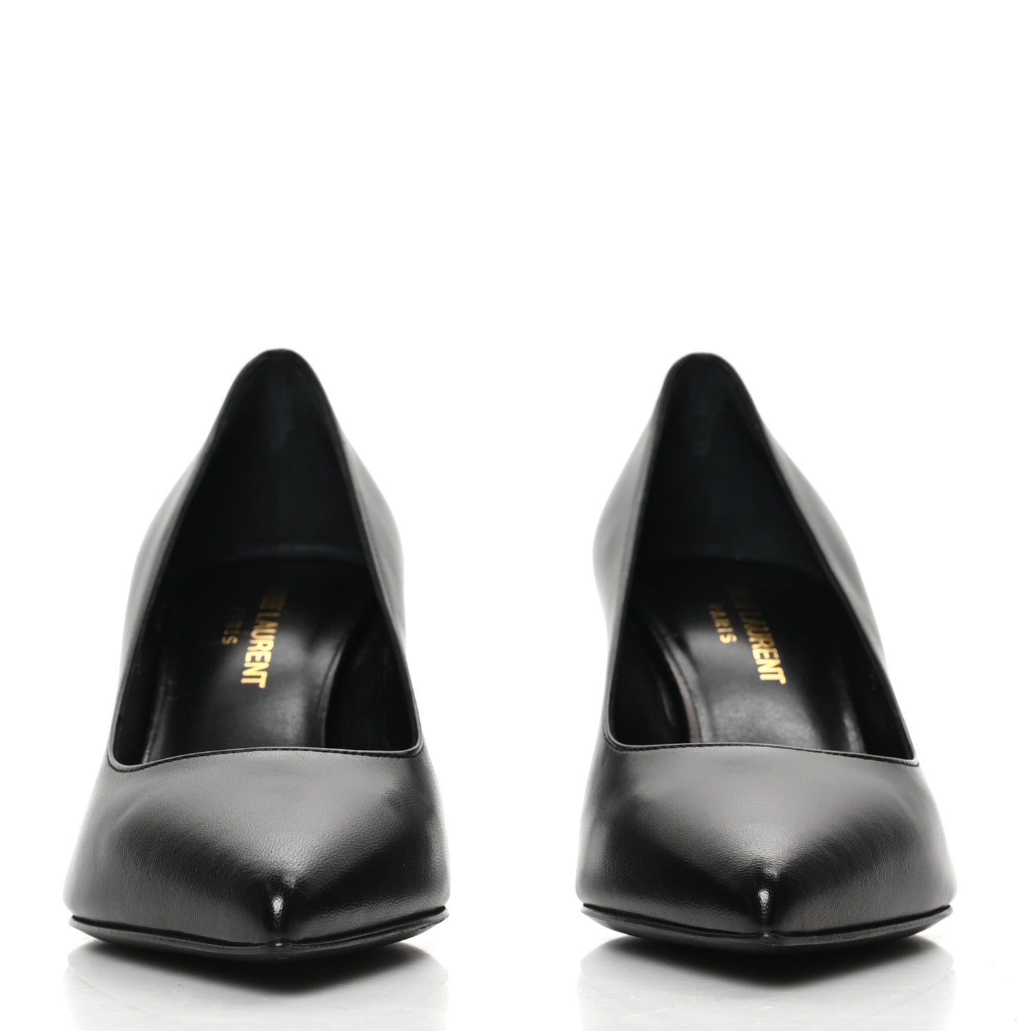Saint Laurent Calfskin Pumps 36 Black 2 of 8