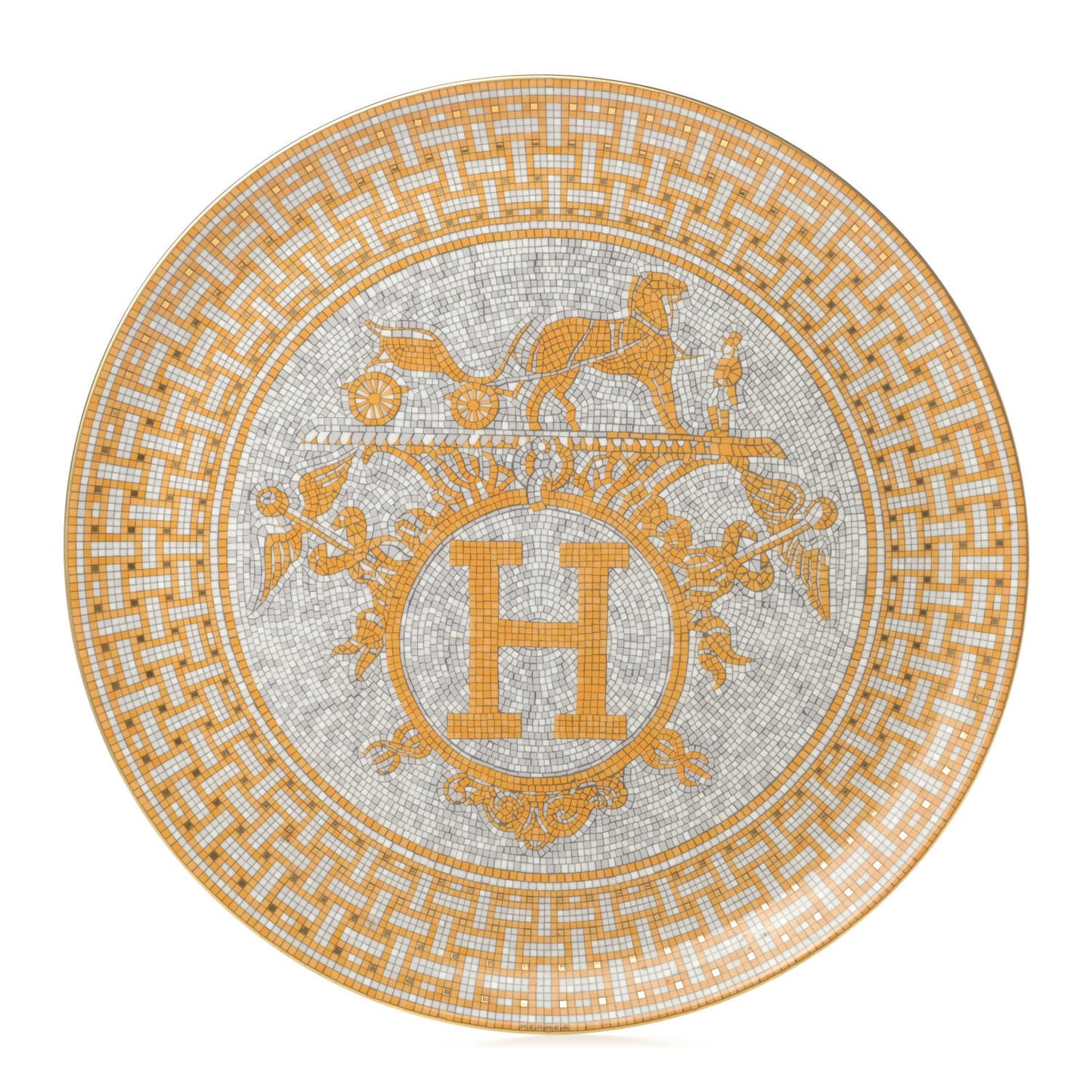 Porcelain Mosaique au 24 Tart Platter