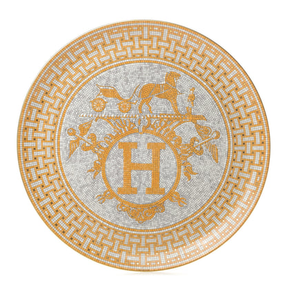 Hermes Porcelain Mosaique au 24 Tart Platter 1 of 6