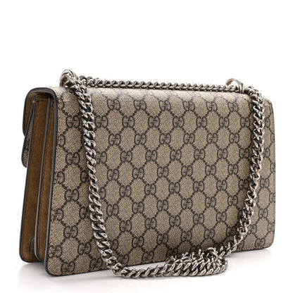 Gucci GG Supreme Monogram Small Dionysus Shoulder Bag Taupe 2 of 10