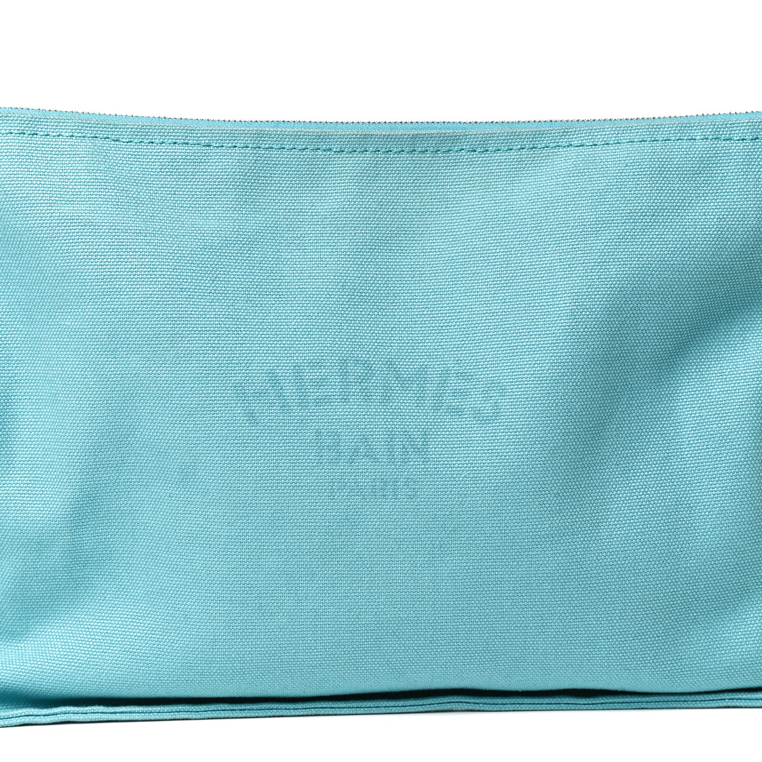 Hermes Toile Flat Yachting Pouch Bleu Atoll 8 of 11