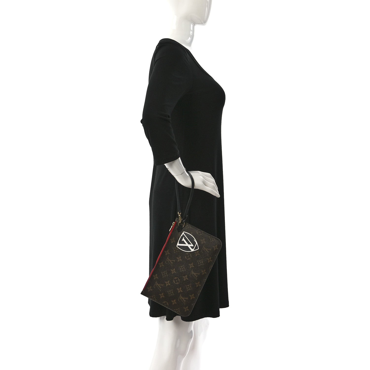 Louis Vuitton Monogram World Tour Neverfull MM GM Pochette 3 of 11