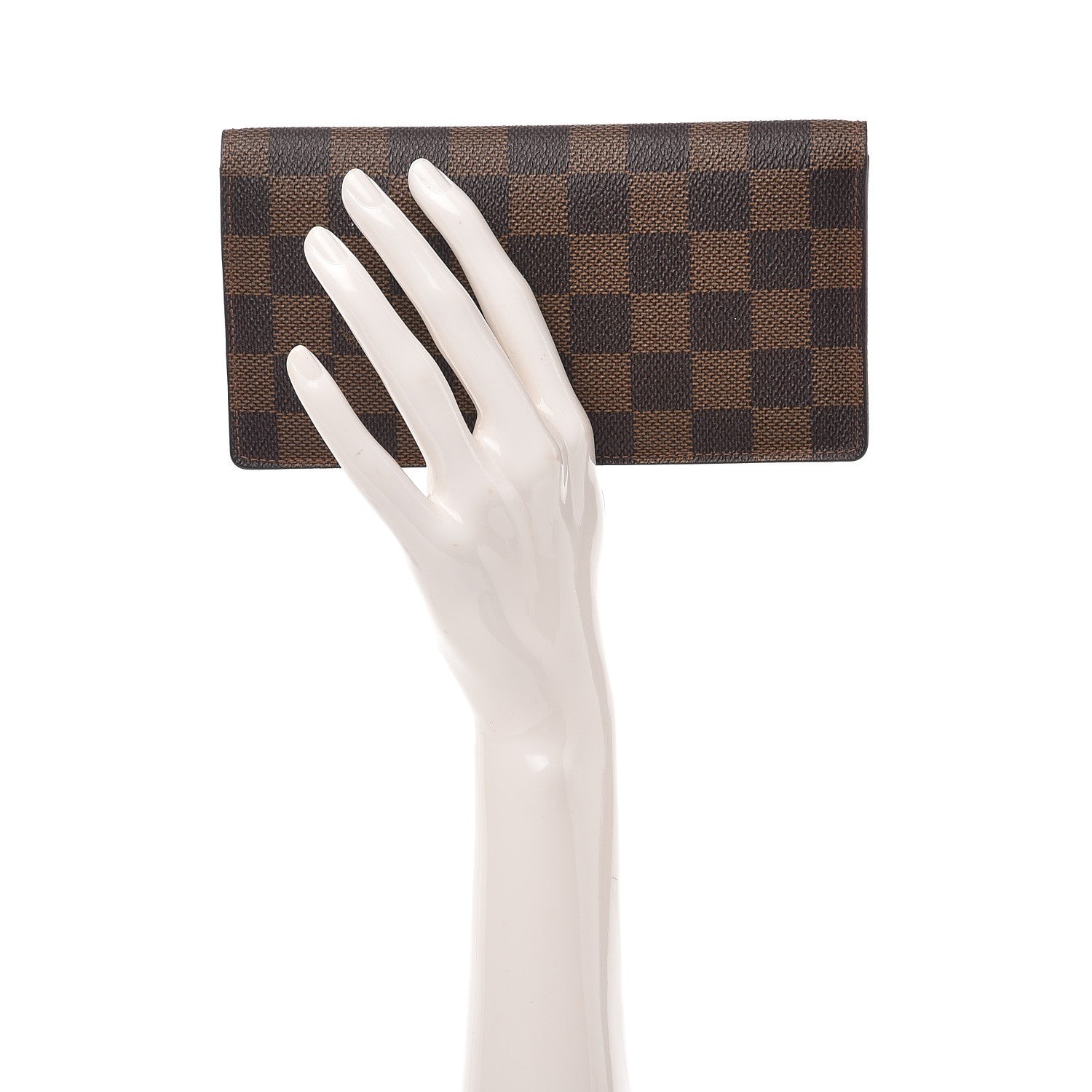 Louis Vuitton Damier Ebene Porte Valeurs Organizer Wallet 2 of 10