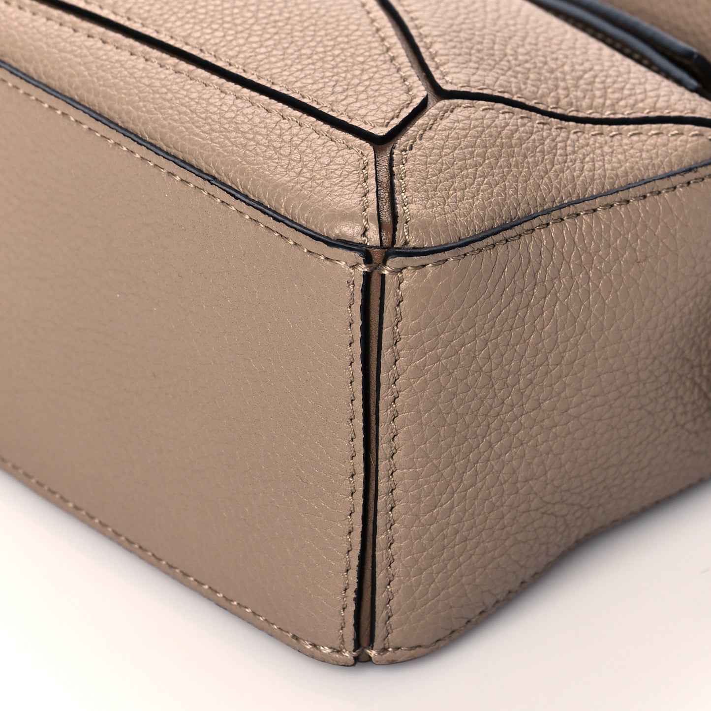 Calfskin Mini Puzzle Bag Sand Mink