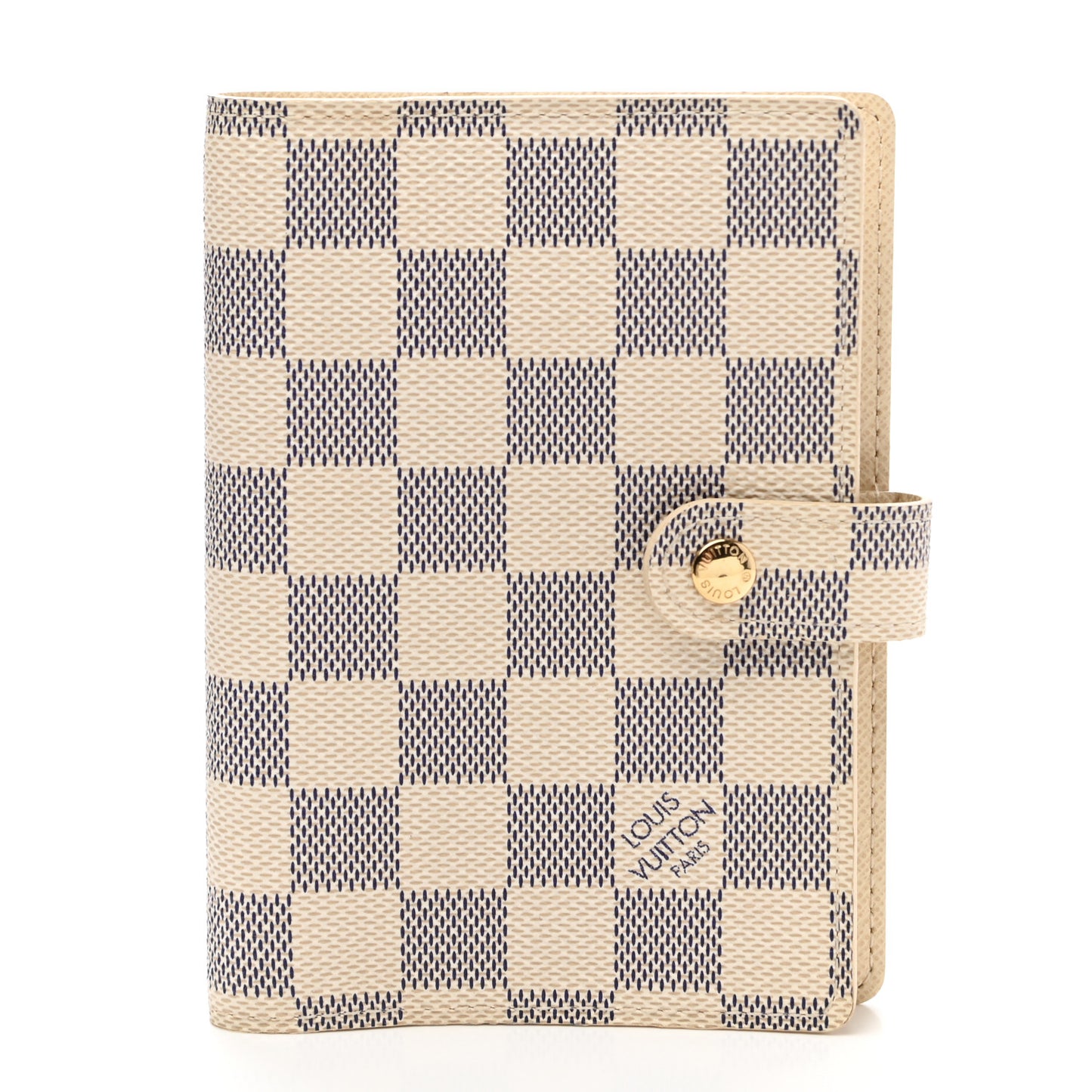 Damier Azur Small Ring Agenda Cover