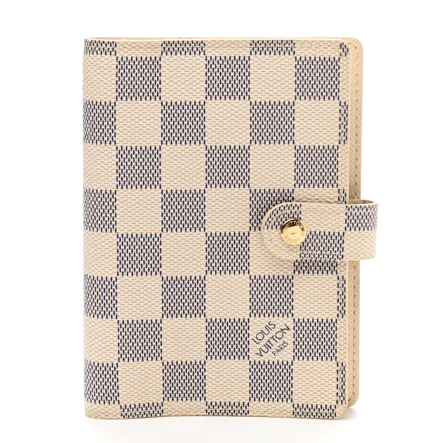 Louis Vuitton Damier Azur Small Ring Agenda Cover 3 of 7