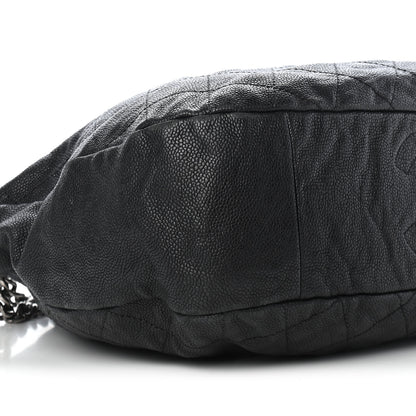 Chanel Caviar Quilted Simply CC Hobo Black 8 of 10