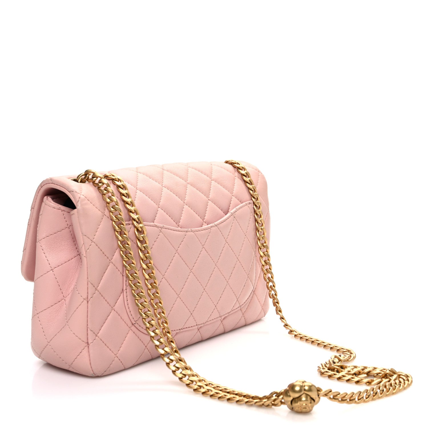 Chanel Lambskin Quilted Small Sweet Camellia Flap Light Pink 3 of 13
