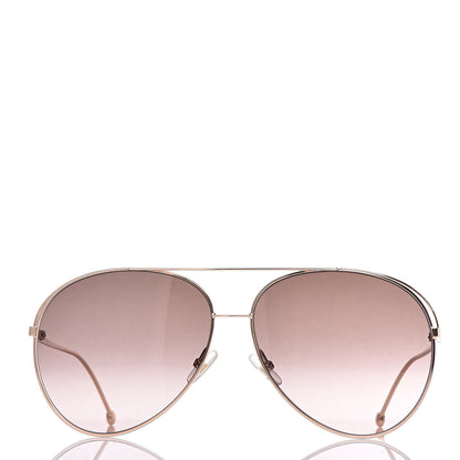 Fendi Metal Aviator Sunglasses FF0286/S Rose Gold 2 of 7